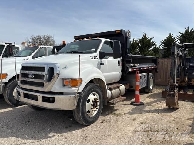 Ford F-750XL Lastbiler med tip