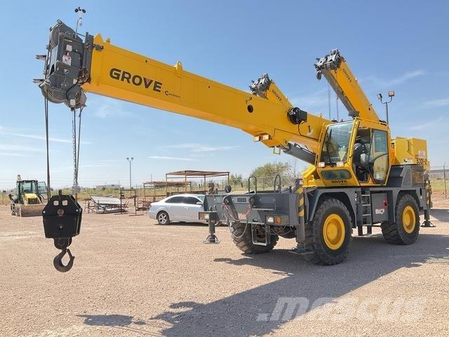 Grove RT530E-2 Kraner til hårdt terræn