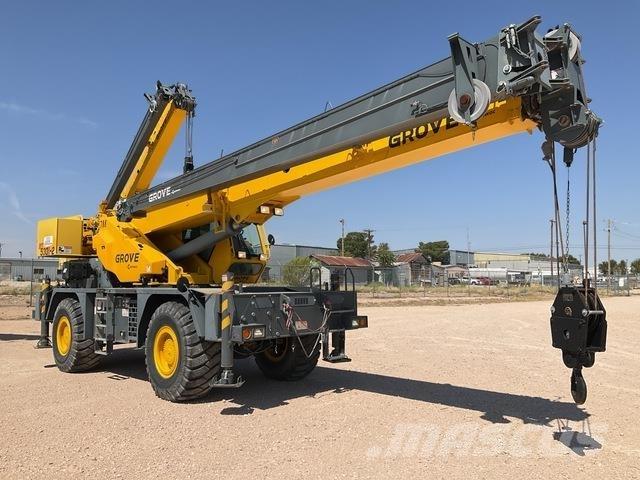 Grove RT530E-2 Kraner til hårdt terræn