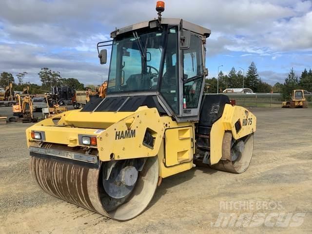 Hamm HD 75 Tvilling tromle