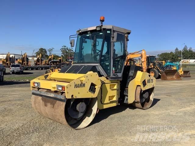 Hamm HD 75 Tvilling tromle