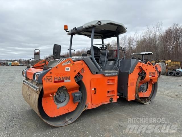 Hamm HD120VO Tvilling tromle
