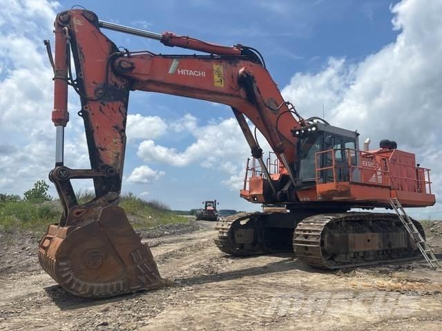 Hitachi EX1200 Gravemaskiner på larvebånd