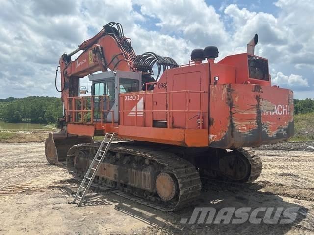 Hitachi EX1200 Gravemaskiner på larvebånd