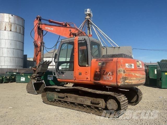 Hitachi ZX120 Gravemaskiner på larvebånd