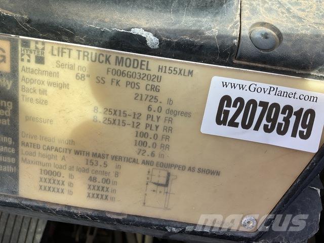 Hyster H155XLM Gaffeltrucks - andre