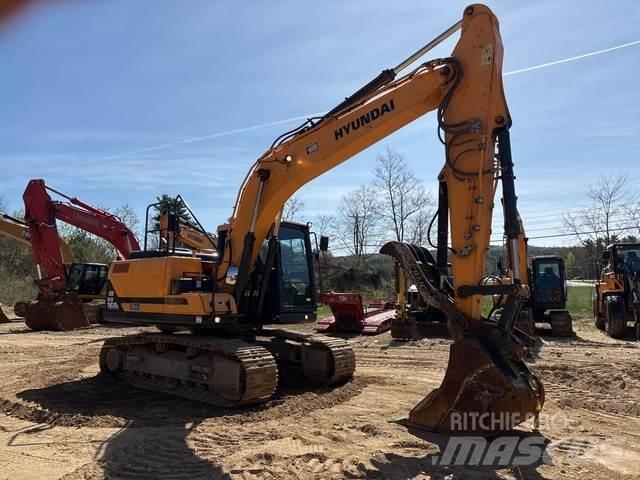 Hyundai HX160L Gravemaskiner på larvebånd