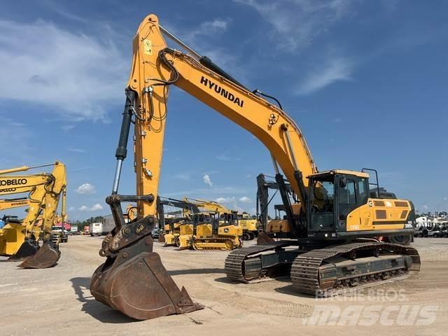 Hyundai HX380L Gravemaskiner på larvebånd
