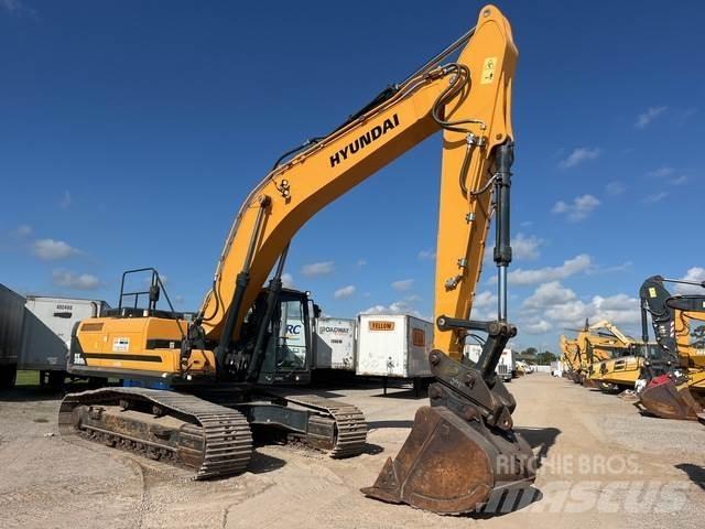 Hyundai HX380L Gravemaskiner på larvebånd