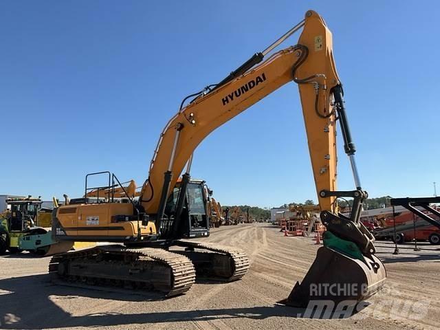 Hyundai HX380L Gravemaskiner på larvebånd
