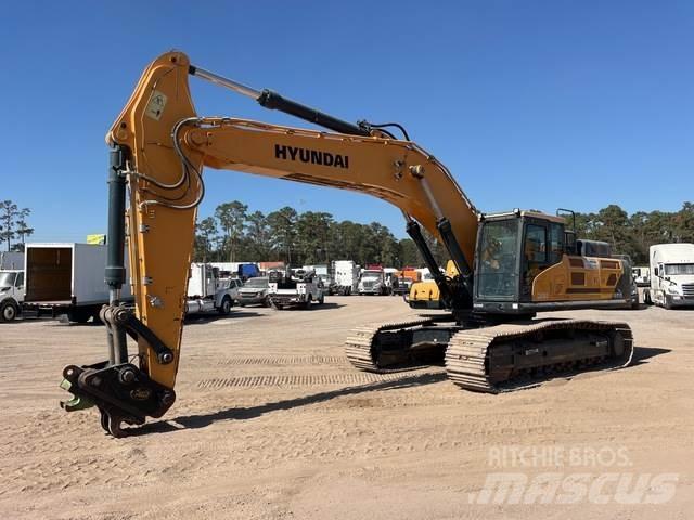 Hyundai HX480L Gravemaskiner på larvebånd