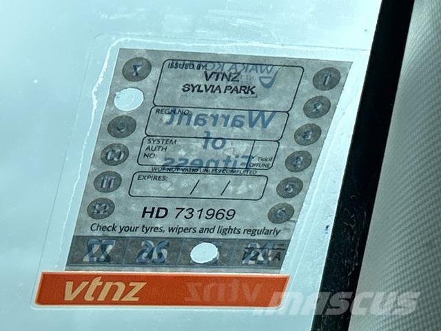 Isuzu D-Max Pickup/Sideaflæsning