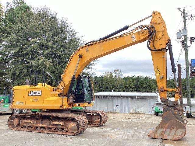 JCB 220X LC Gravemaskiner på larvebånd