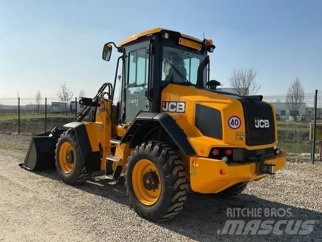 JCB 411 S5 HT Læssemaskiner på hjul