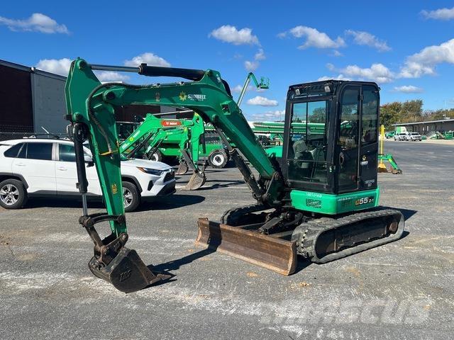 JCB 55Z-1 Gravemaskiner på larvebånd