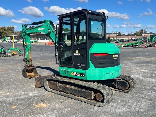 JCB 55Z-1 Gravemaskiner på larvebånd