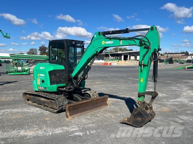 JCB 55Z-1 Gravemaskiner på larvebånd
