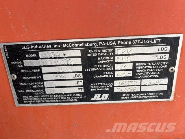 JLG 800 AJ Bomlifte med knækarm