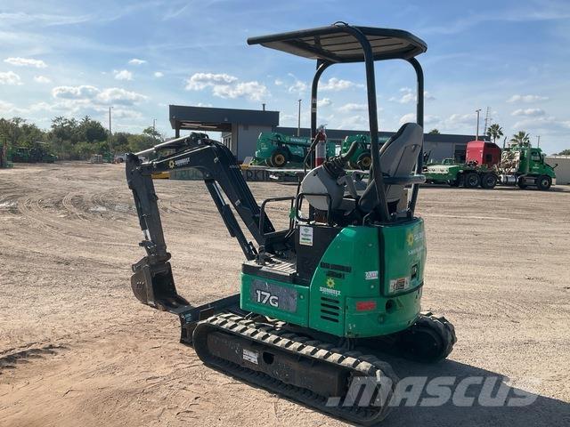 John Deere 17G Gravemaskiner på larvebånd