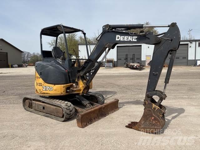 John Deere 27D Gravemaskiner på larvebånd