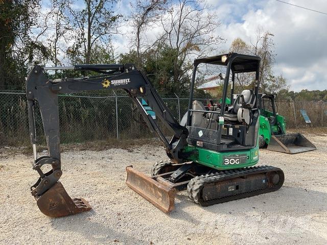 John Deere 30G Gravemaskiner på larvebånd