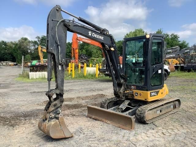 John Deere 35G Gravemaskiner på larvebånd