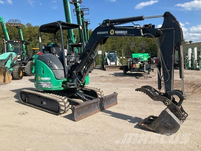 John Deere 35G Gravemaskiner på larvebånd