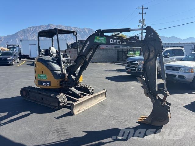 John Deere 35G Gravemaskiner på larvebånd