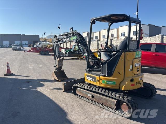 John Deere 35G Gravemaskiner på larvebånd