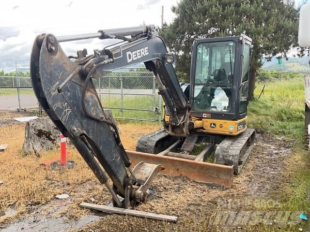 John Deere 50G Gravemaskiner på larvebånd