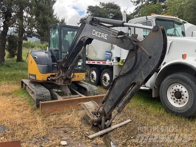 John Deere 50G Gravemaskiner på larvebånd