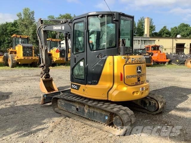 John Deere 50G Gravemaskiner på larvebånd