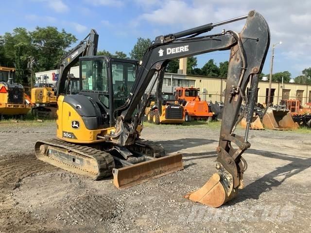 John Deere 50G Gravemaskiner på larvebånd