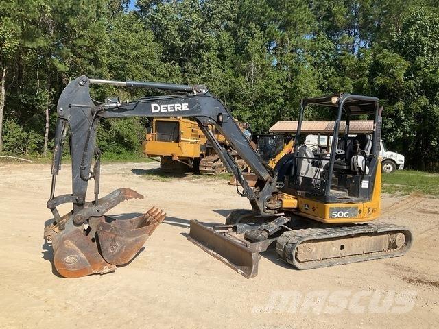 John Deere 50G Gravemaskiner på larvebånd