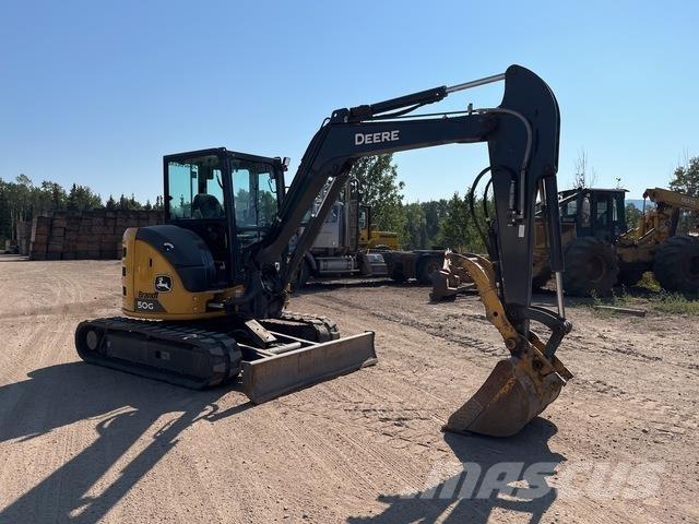 John Deere 50G Gravemaskiner på larvebånd