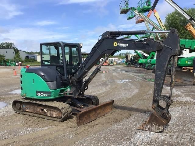John Deere 60G Gravemaskiner på larvebånd