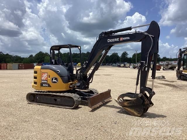 John Deere 60G Gravemaskiner på larvebånd