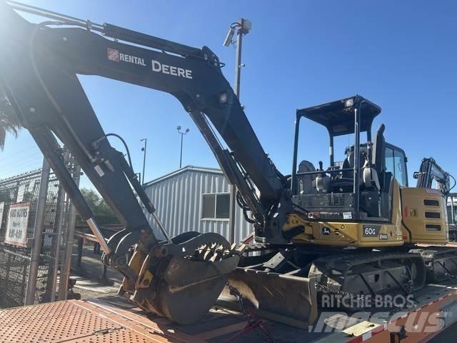 John Deere 60G Gravemaskiner på larvebånd