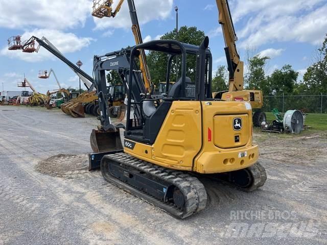 John Deere 60G Gravemaskiner på larvebånd