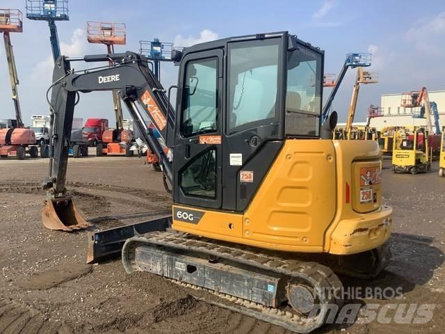 John Deere 60G Gravemaskiner på larvebånd