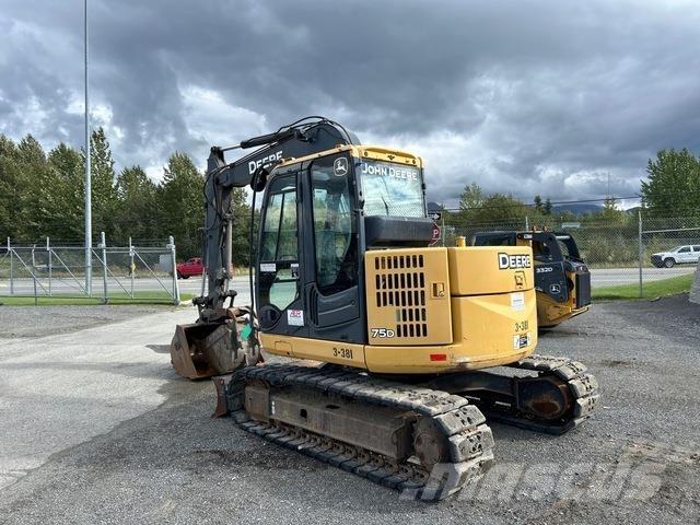 John Deere 75D Gravemaskiner på larvebånd