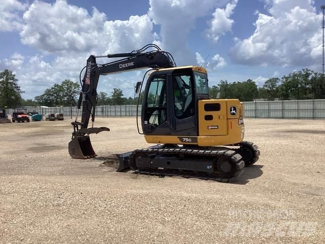 John Deere 75G Gravemaskiner på larvebånd
