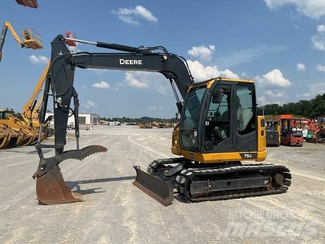 John Deere 75G Gravemaskiner på larvebånd