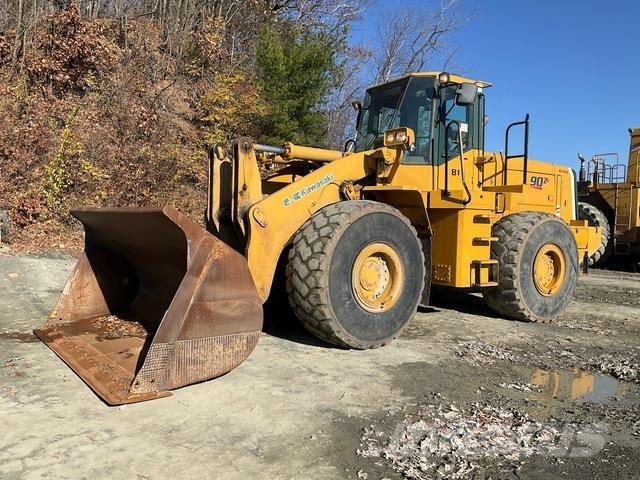 Kawasaki 90ZV Læssemaskiner på hjul