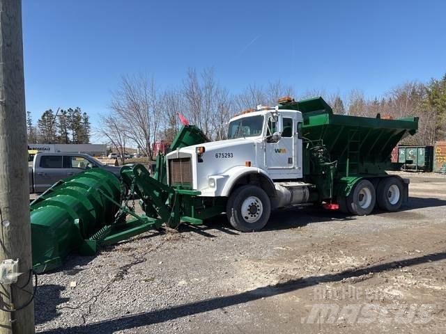 Kenworth T800 Sneskovle og -plove
