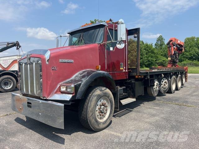 Kenworth T800 Lastbil med kran