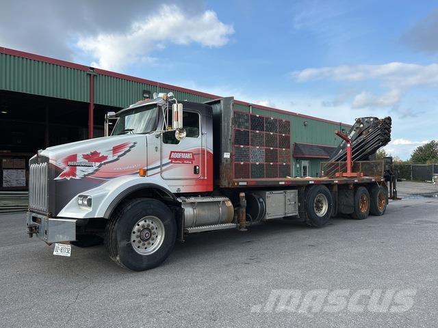 Kenworth T800 Lastbil med kran