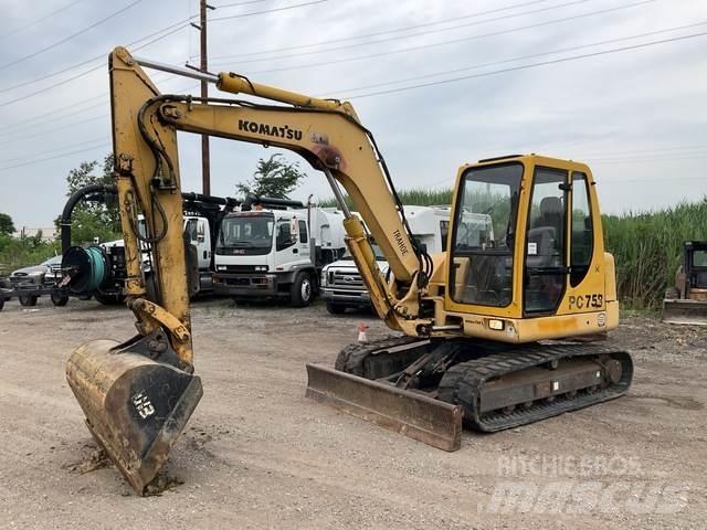 Komatsu PC75R Gravemaskiner på larvebånd