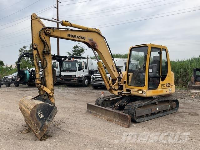 Komatsu PC75R Gravemaskiner på larvebånd