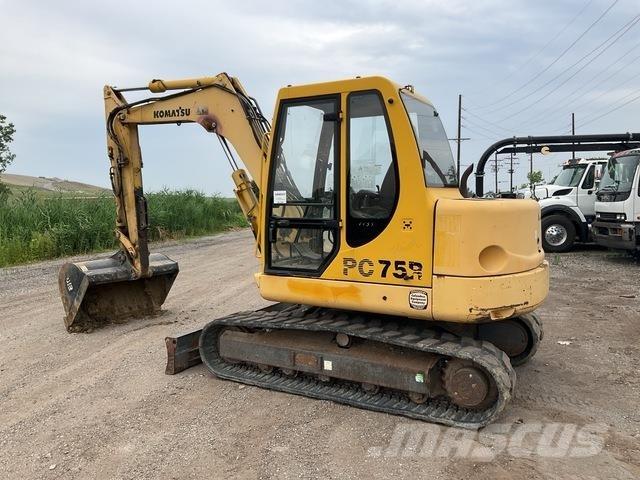 Komatsu PC75R Gravemaskiner på larvebånd